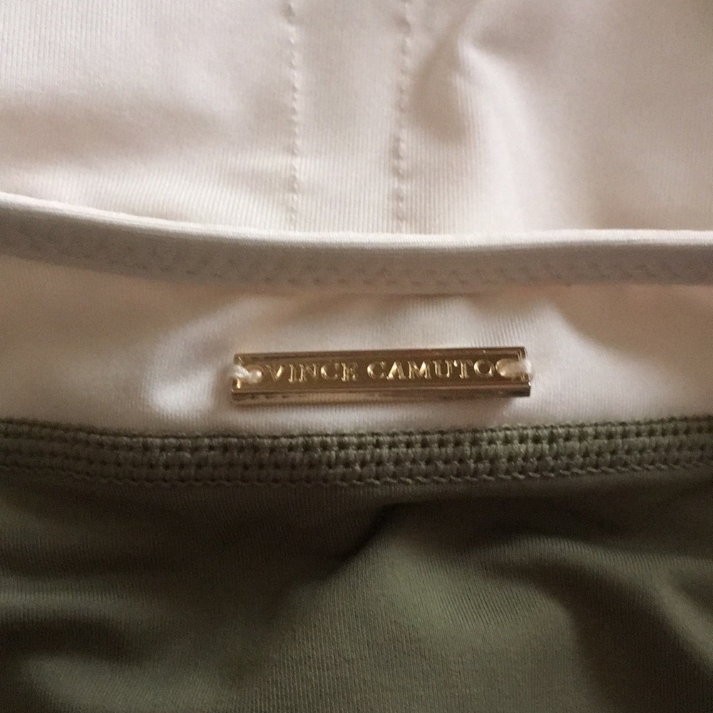 Vince Camuto Sun Block Color Blocked One-Piece - Picture 6 of 9